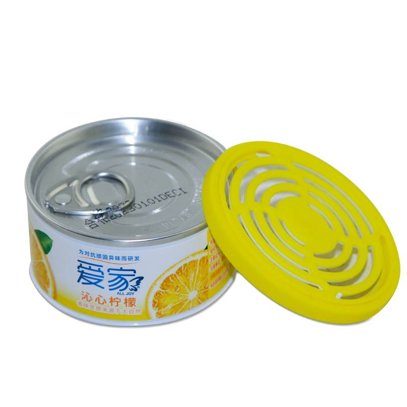 企采严选爱家沁心柠檬固体芳香剂 70g*60盒/箱 单位:箱