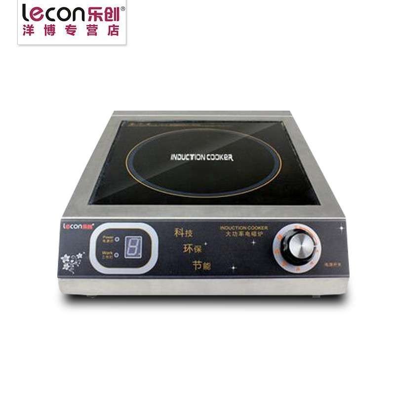 Lecon/乐创洋博 电磁炉灶 LC3501 出口型3500W大功率商用电磁炉炒炉 美美的电磁炉商用