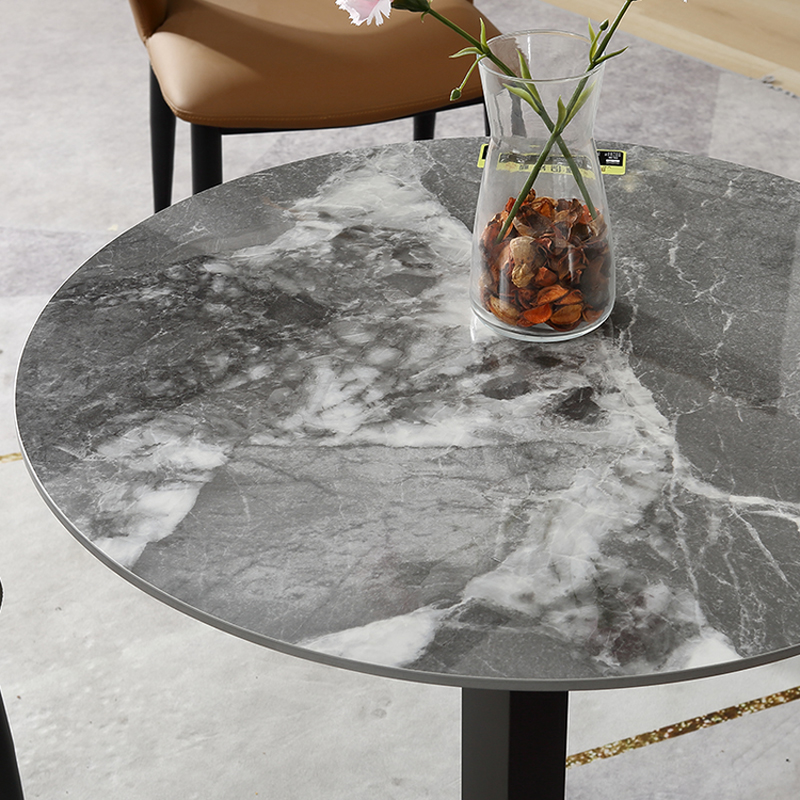 中豫鑫泽ZYXZ-VC4120106 圆桌小户型家用桌简约接待洽谈桌高清大图