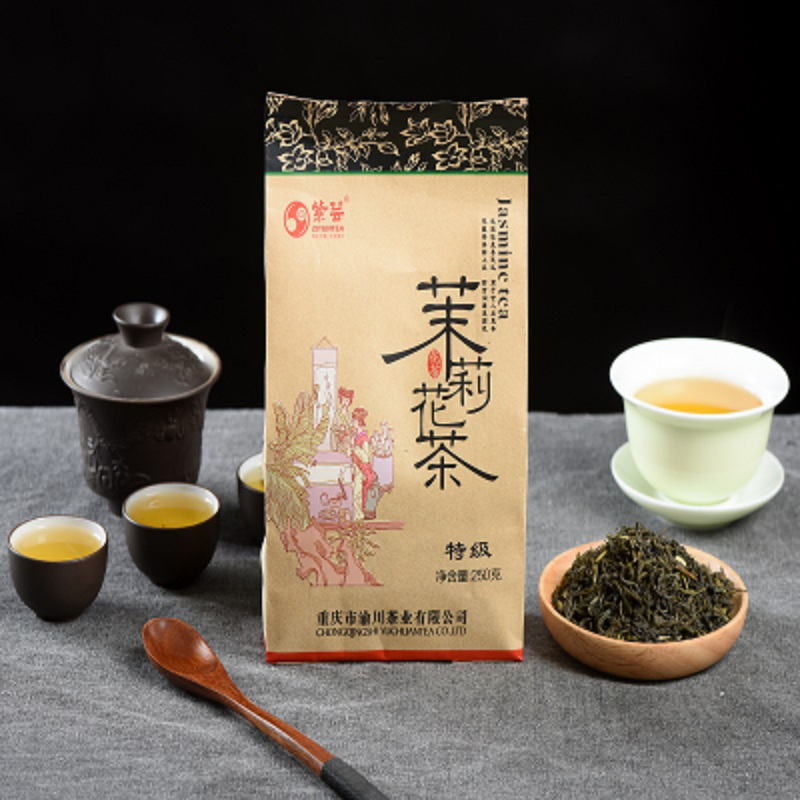 紫芸纸袋茉莉特花250g