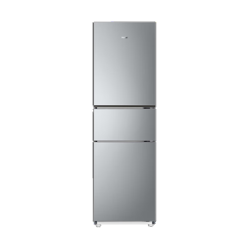 海尔(Haier)三门冰箱226L容量双变频1级能效三门风冷无霜家用节能电冰箱三开门 BCD-226WGHC3E9XM高清大图