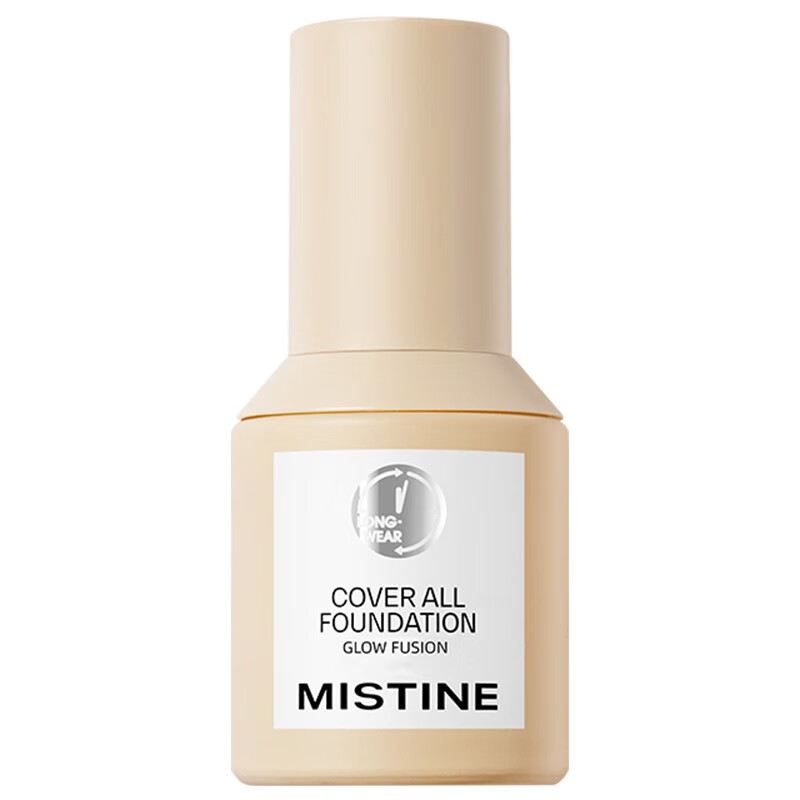 蜜丝婷(Mistine) 小银盾丝缎滢柔粉底液30g自然暖NN120