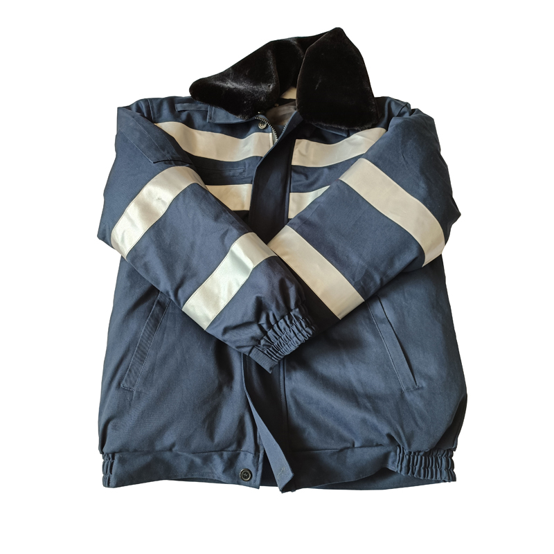 瀚乐邦 高可视性警示服皮短大衣 175# 件高清大图