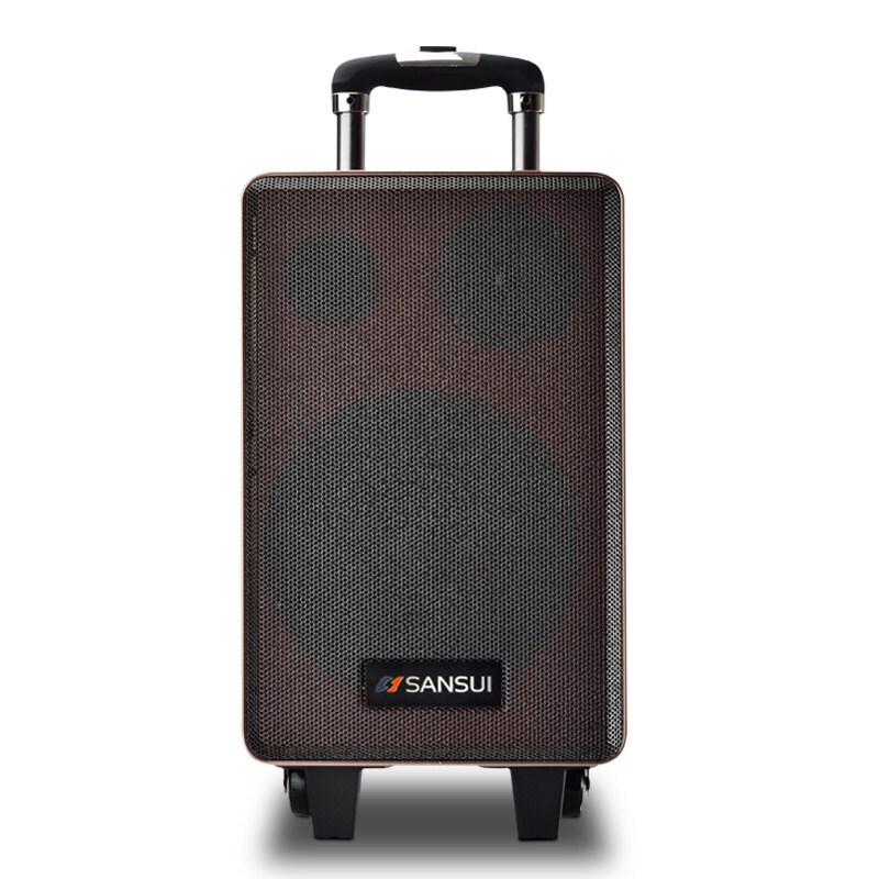 山水(SANSUI) SG4系列 广场舞音响 户外音响 蓝牙音箱便携式拉杆移动电瓶箱 SG4-10