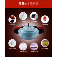 双喜电器(DOUBLE HAPPINESS) CYL1820 18CM巧惠多功能压力锅