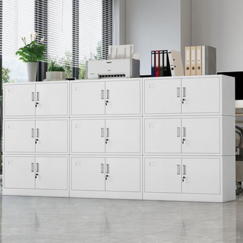 爱得帮单节铁皮柜 850*750*450mm 组高清大图