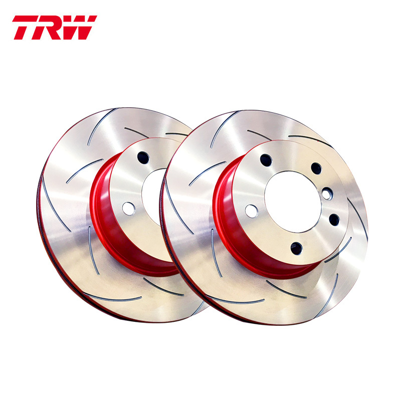 天合(TRW)后刹车盘DF4271XSS适配12-13款高尔夫6/06-18款速腾/途安/明锐/奥迪A3(对装)