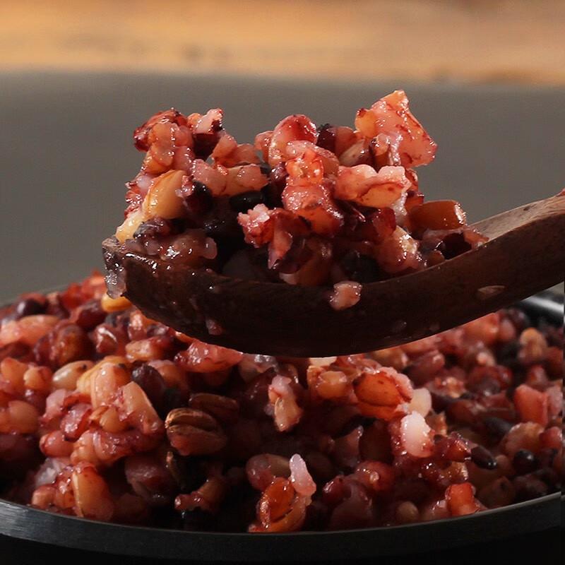 一米距离十色米5斤2.5kg真空袋装农家自产混合米高清大图