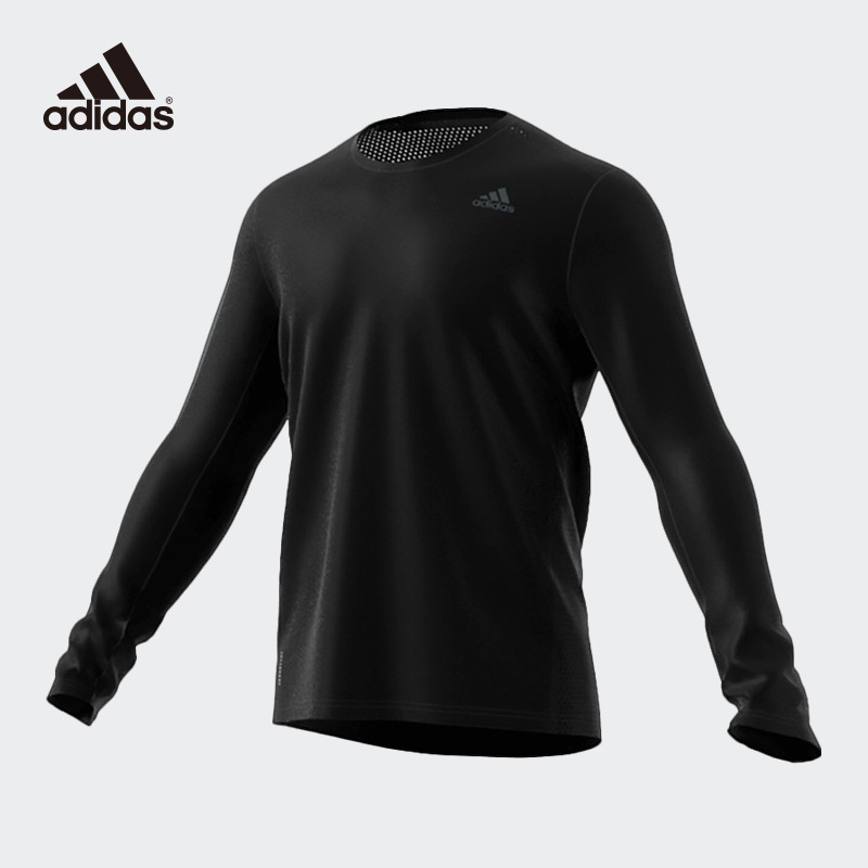 Adidas阿迪达斯健身训练男装套头衫2020春新款运动长袖T恤ED9286