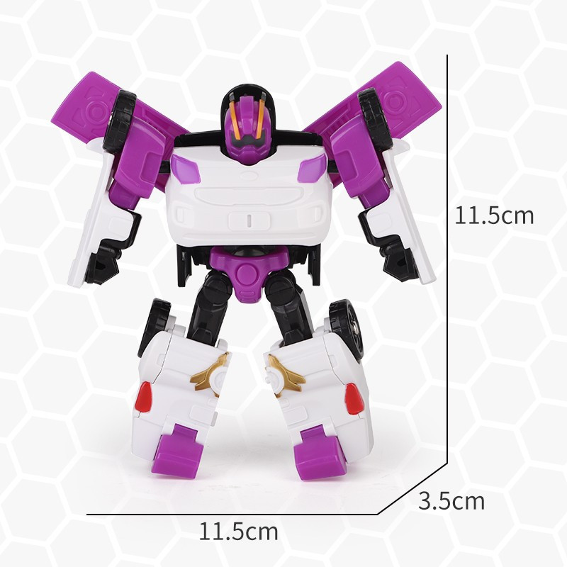 托宝兄弟(TOBOT)玩具金刚变形车机器人男孩玩具汽车W战士迷你版-301022