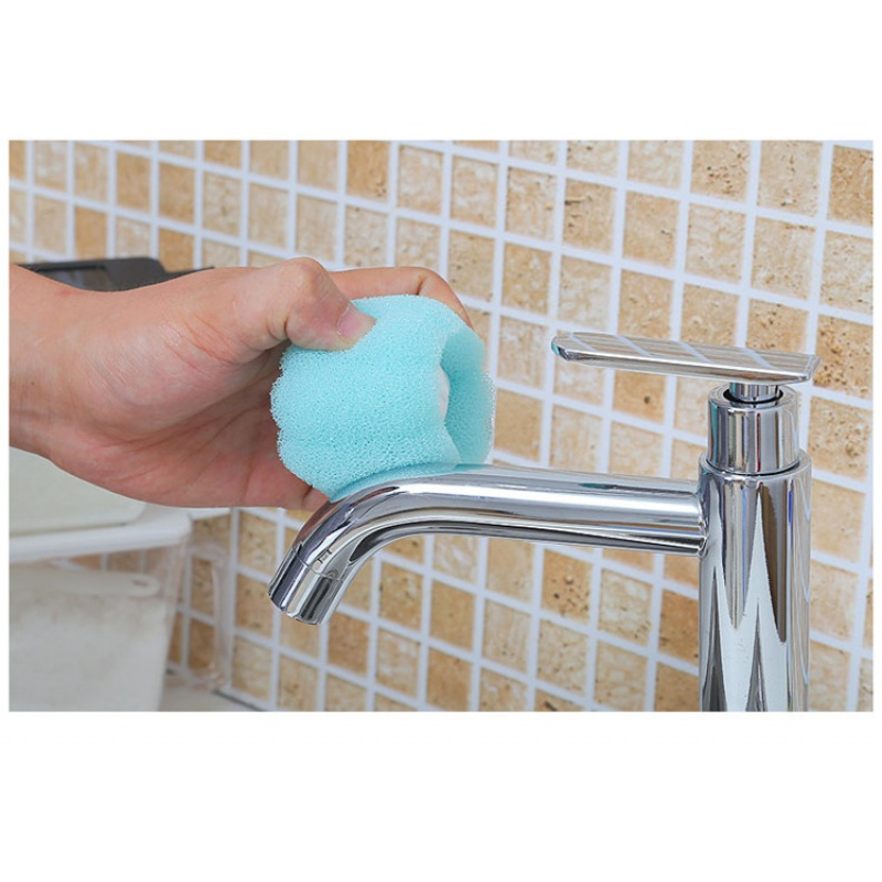 日本spsource创意海绵洗衣机清洁球洗护洗衣球