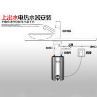 好太太（H.K.Mrs.Hao.）厨宝储水式小厨宝上出水厨房电热水器 厨房宝 小型热水器8升2级能效