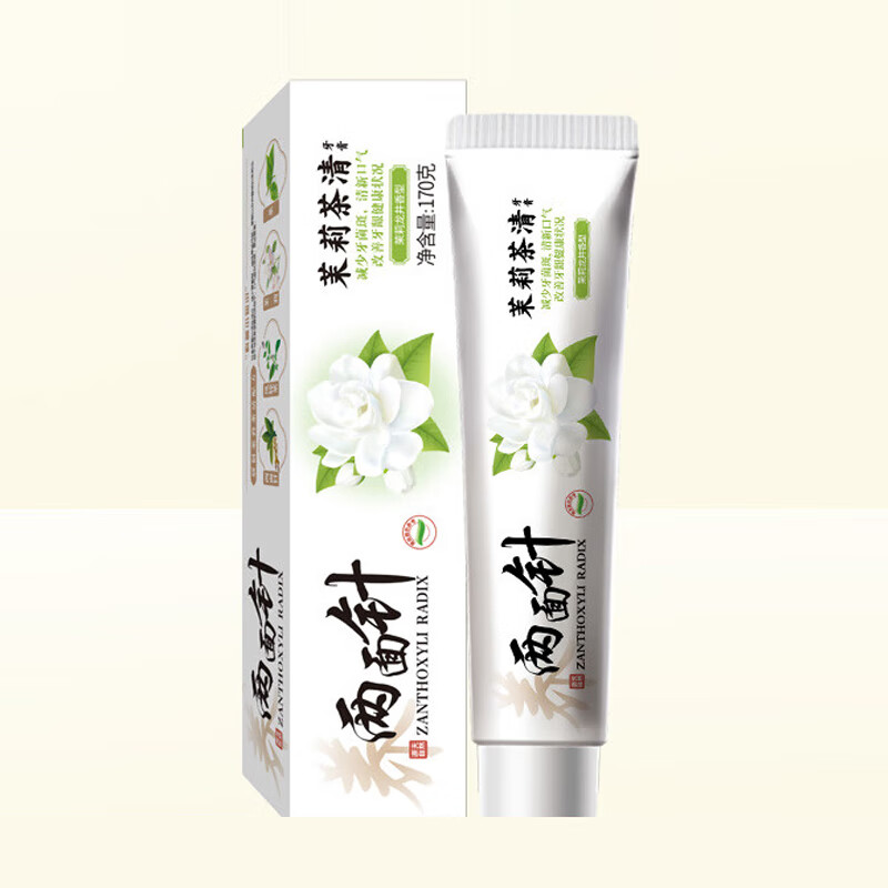 两面针 170g 茉莉茶清牙膏 茉莉龙井香型 (计价单位:支)高清大图