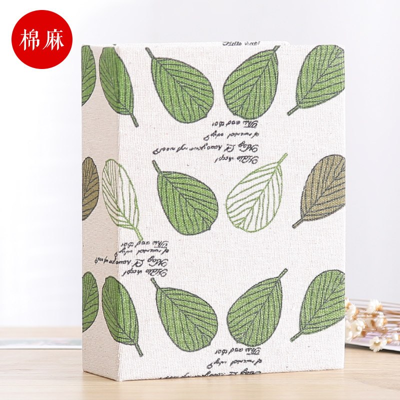 布面小清新相册影集相册本纪念册插页式家庭5寸相册本