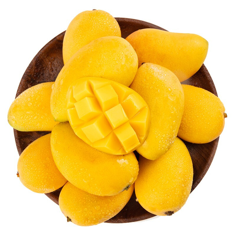 海南三亚台农芒 芒果5斤装生鲜新鲜水果当季整箱中大果(80-130g)/个