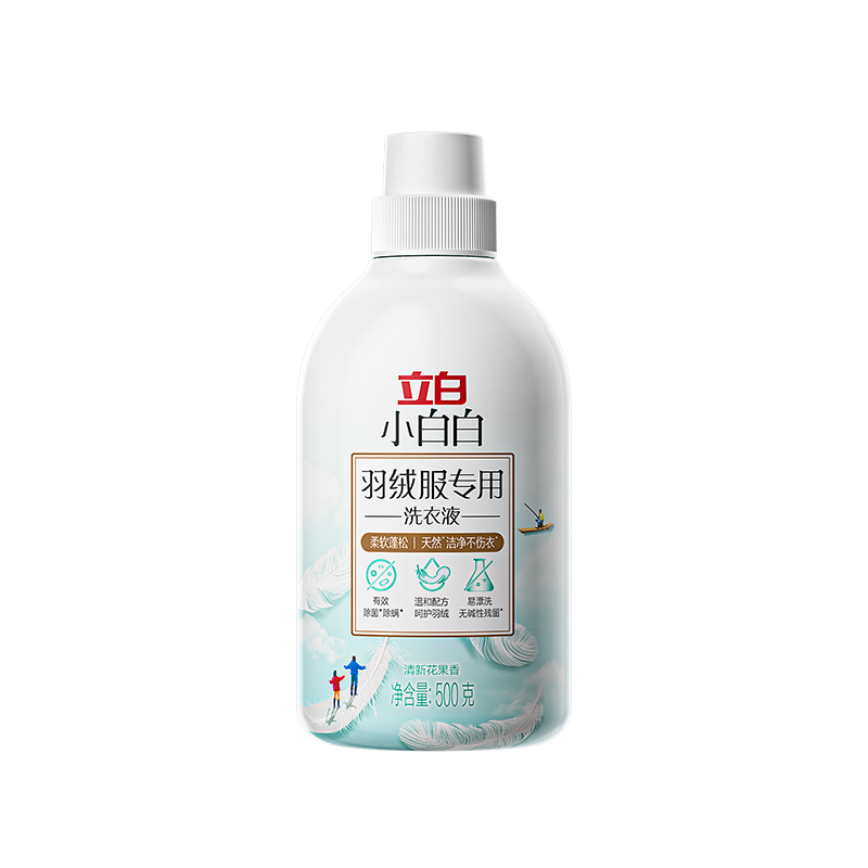 立白 yfry500g-1 小白白羽绒服专用洗衣液 500g(单位:瓶)