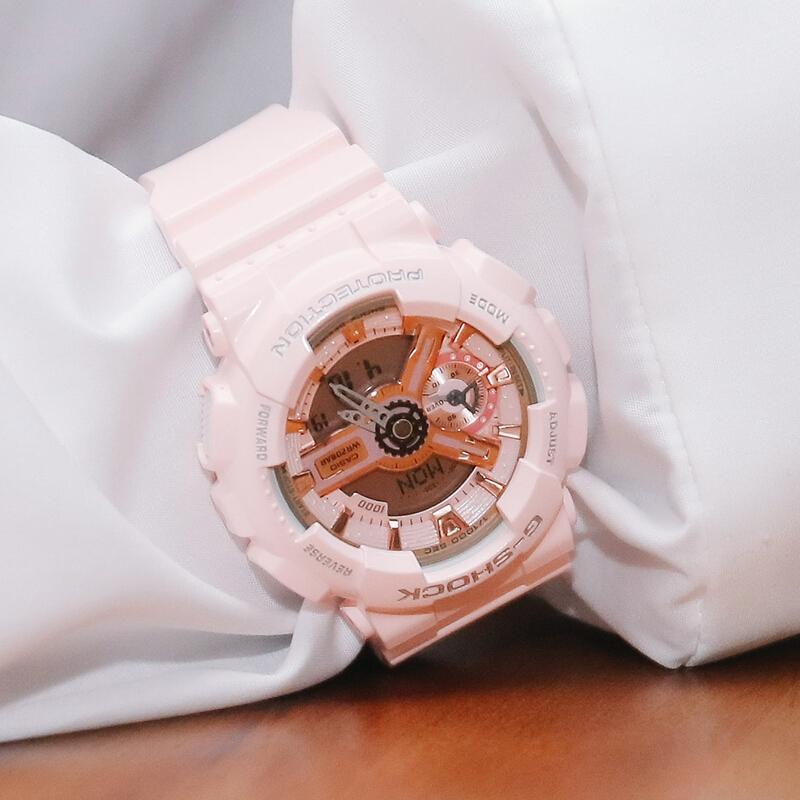 卡西欧(CASIO)手表 G-SHOCK系列自动LED照明手表 GMA-S110MP-4A1
