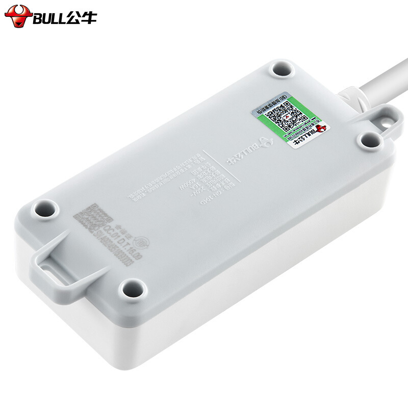公牛 安全插座3米 一位总控 GN-104D (单位:个)
