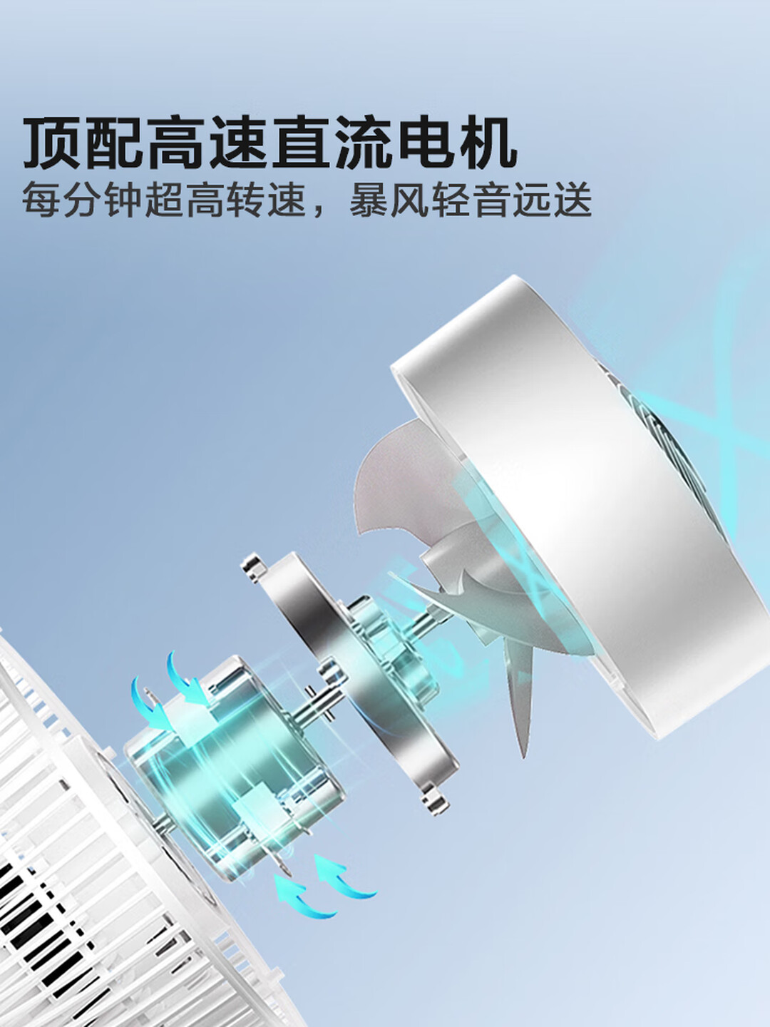 艾美特[天鹅MAX]空气循环扇SRDI151高清大图