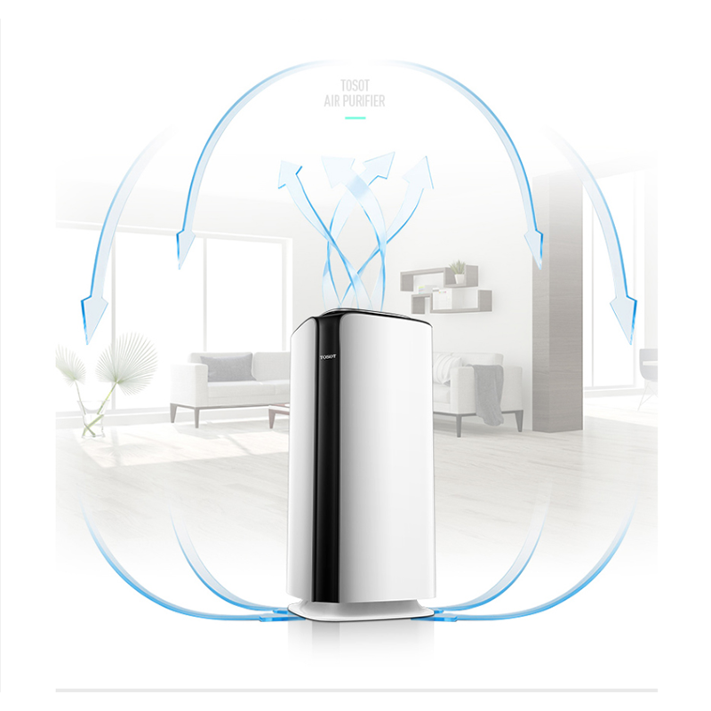 格力大松(TOSOT)空气净化器KJ280F-A01 家用少耗材清除PM2.5异味净化器 低噪音节能雾霾克星高效净化高清大图