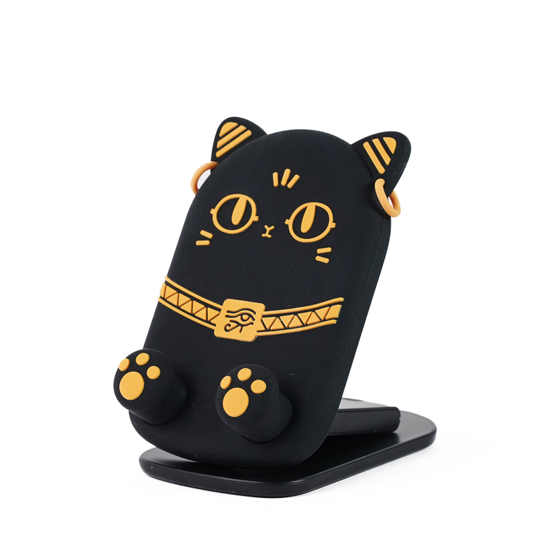 大英博物馆 - 安德森猫和她的朋友们系列萌猫懒人桌面折叠手机支架 1002409