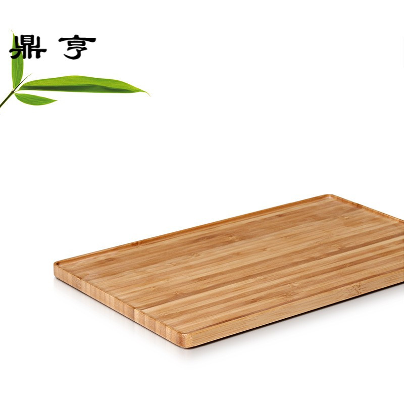 鼎亨木工楠竹托防茶托单层茶托茶盘台托盘功夫茶具茶道零配