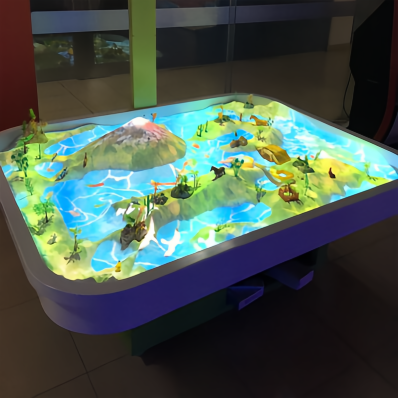 AR互动3D沙盘