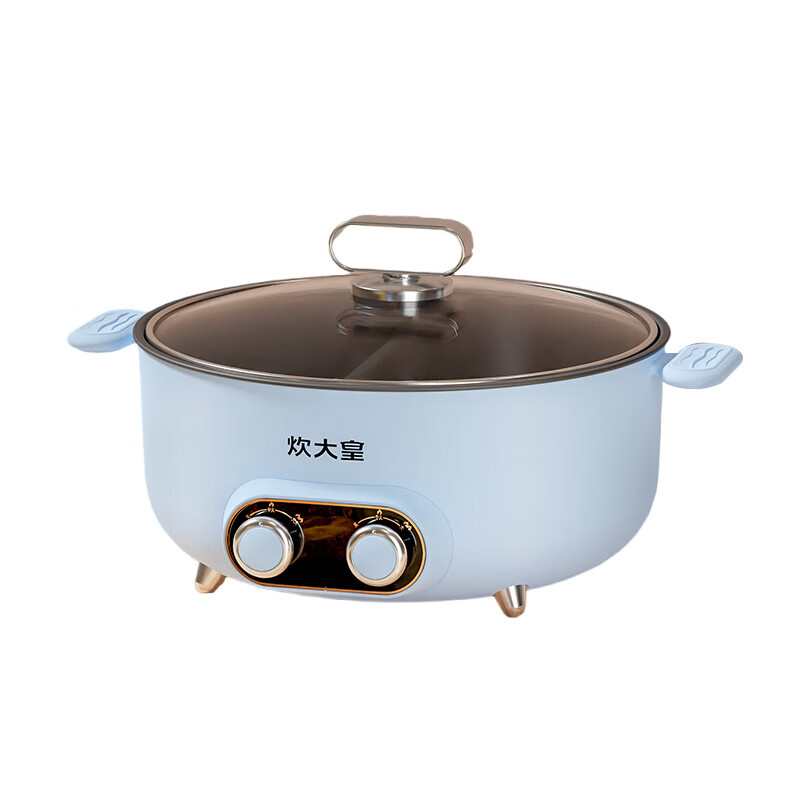 炊大皇 COOKER KING液体加热器(鸳鸯锅)CDH-DG2060蓝色6L(单位:个)