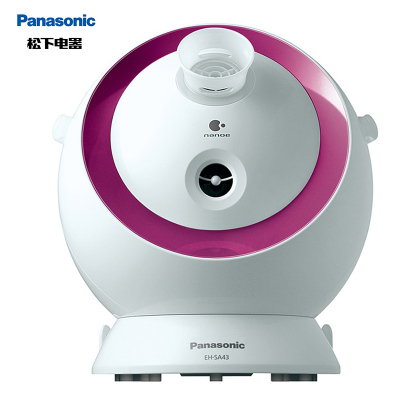 Panasonic/松下蒸面器EH-SA43纳米水离子美容器电子美容仪毛孔清洁蒸脸器粉色