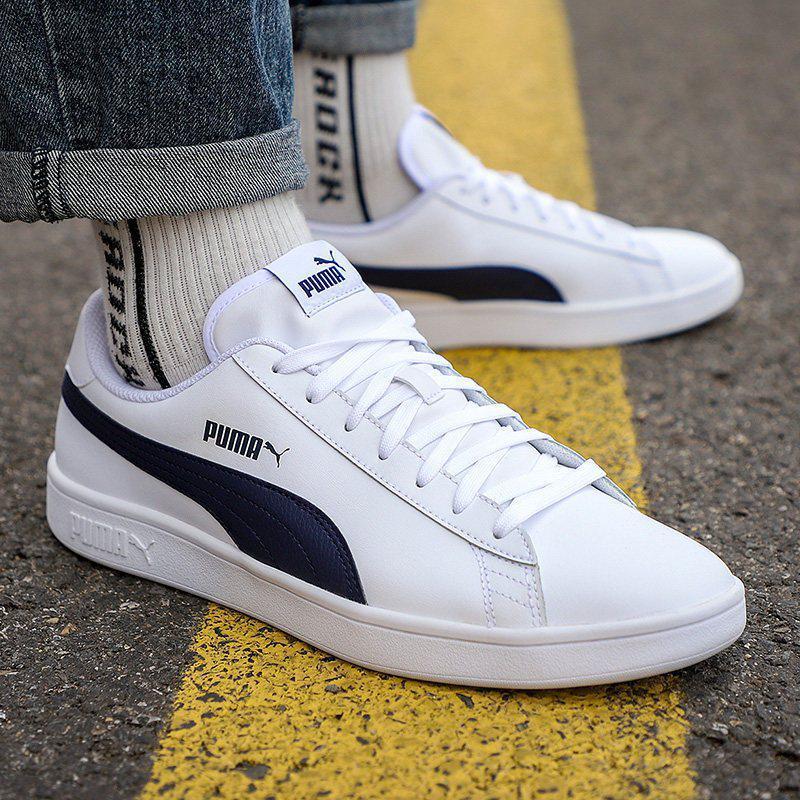 puma彪马板鞋男鞋2021春季新款运动鞋低帮情侣小白鞋365215-02 参数