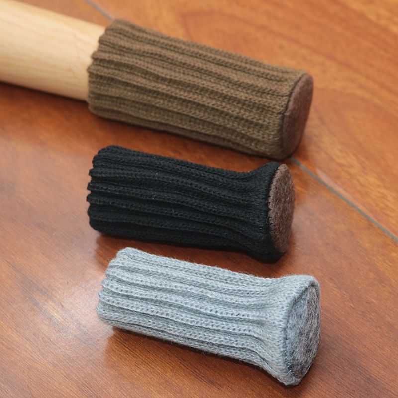 桌椅脚套静音防滑凳子腿保护套桌腿椅子脚垫双层布艺凳脚餐椅腿套抽条