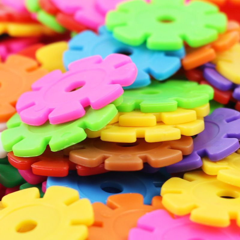 雪花片玩具塑料拼插积木拼装益智玩具拼装玩具积木玩具儿童玩具404片