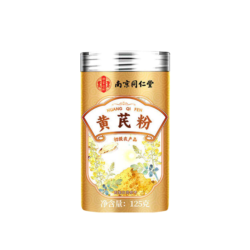同仁堂黄芪粉125g纯粉正宗主根切片中药材养生煲汤泡水调理官方正品旗舰店高清大图