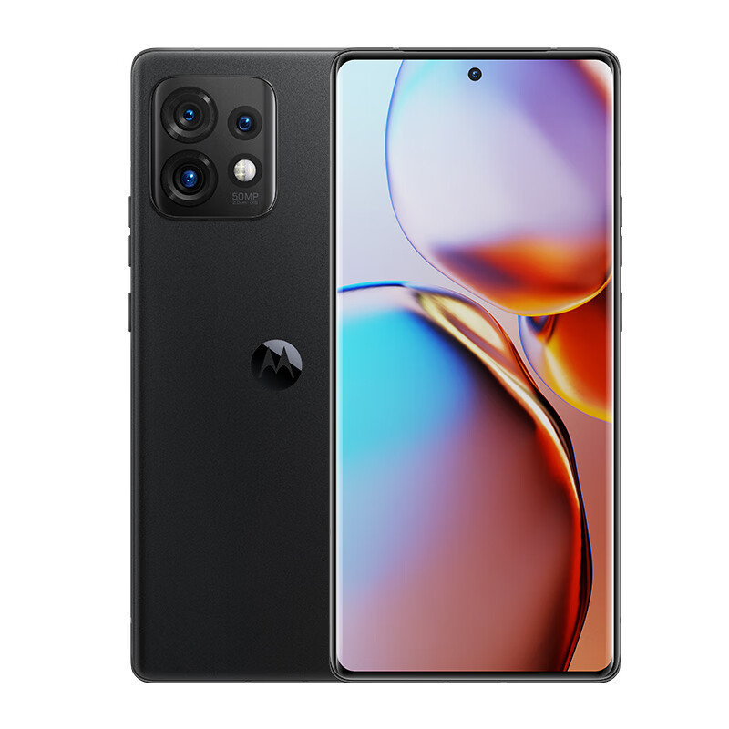 [全新]摩托罗拉X40 12GB+256GB 黑色 二代骁龙8 全网5G 125W快充 IP68防尘防水 144Hz高刷屏 游戏手机