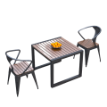 户外桌椅60cm方桌+2椅套