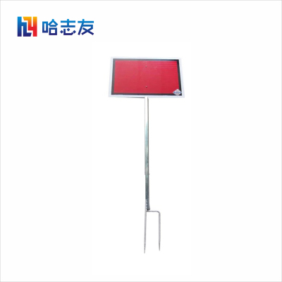 哈志友牌600*400mm单杆立柱铝柱地点标注牌