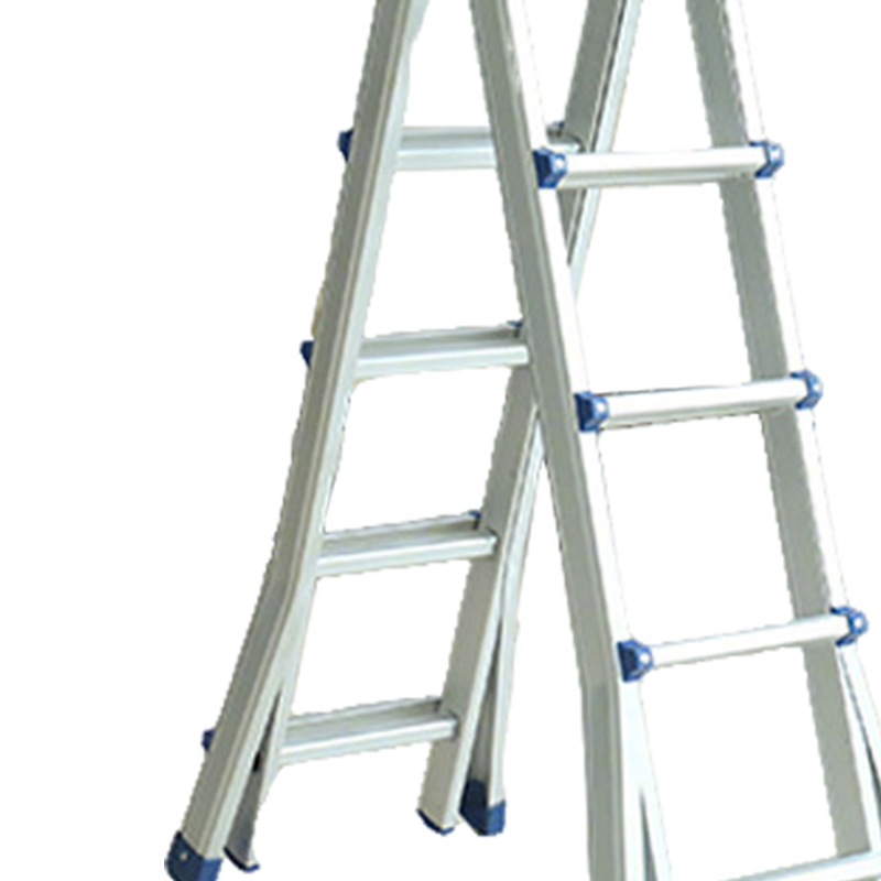 围达 多功能折叠工程梯 2.48m(4步) 个高清大图