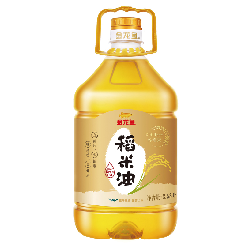 金龙鱼 3000ppm谷维素 稻米油3.58L 食用油