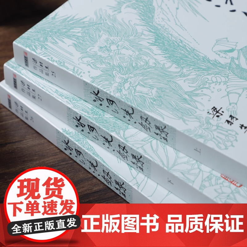 [央视网]新版 梁羽生作品集 冰河洗剑录 25-27 全三册卢廷光插画版 经典文学作品集 玄幻武侠小说金庸古龙齐名 LS高清大图