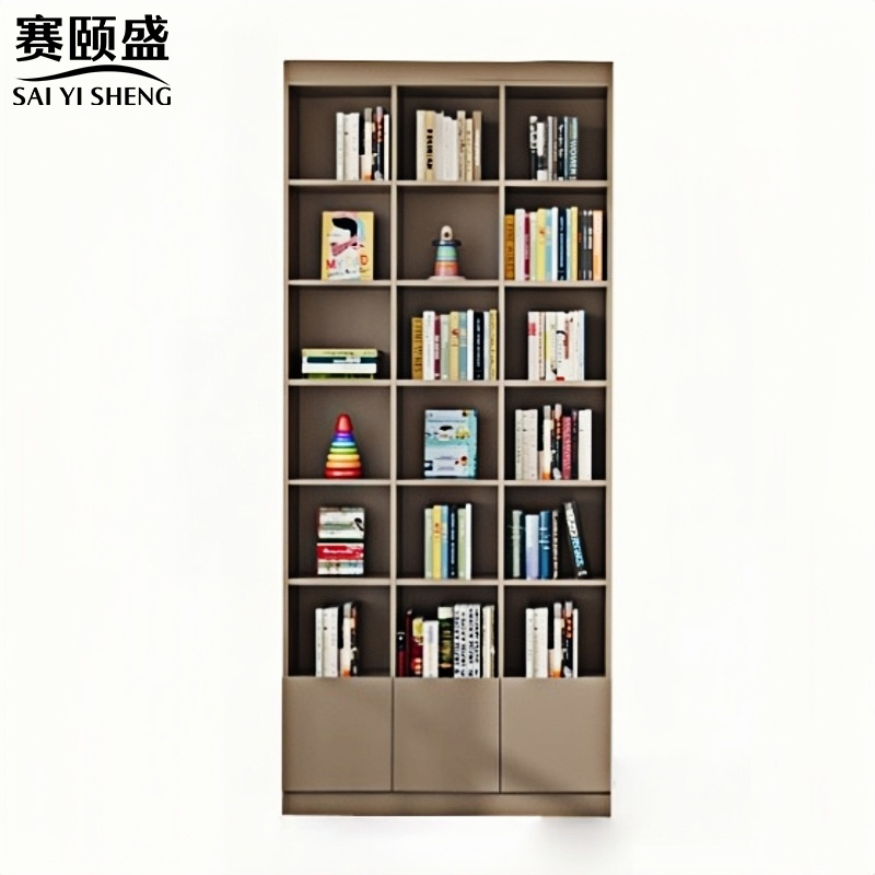 赛颐盛木质书柜高清大图