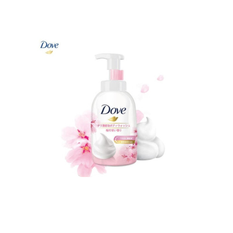 多芬dove樱花甜香神酰沐泡泡沐浴露400ml单位瓶视频