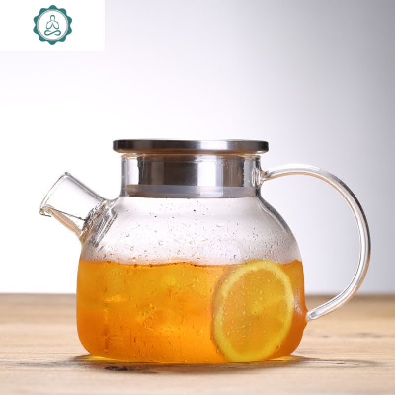 加厚耐热凉水壶冷水壶泡茶壶可电陶炉明火加热 封后 1000304不锈钢盖