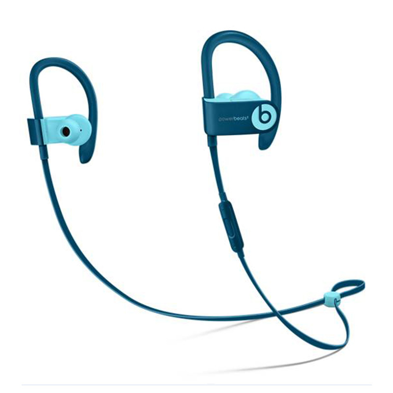 Beats Powerbeats3 by Dr. Dre Wireless 入耳式耳机运动耳机 蓝牙无线-POP水蓝