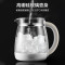美的(Midea)养生壶玻璃烧水壶 花茶煮茶器 办公室电水壶 1.5L大容量恒温保温壶 配茶漏 极地白YSNC1501