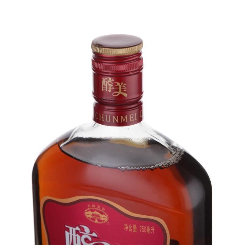古越龙山醇美清爽型黄酒750ml/瓶