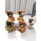 名犬仿真狗装饰品 书桌树脂狗动物摆件 家居创意工艺品电视柜