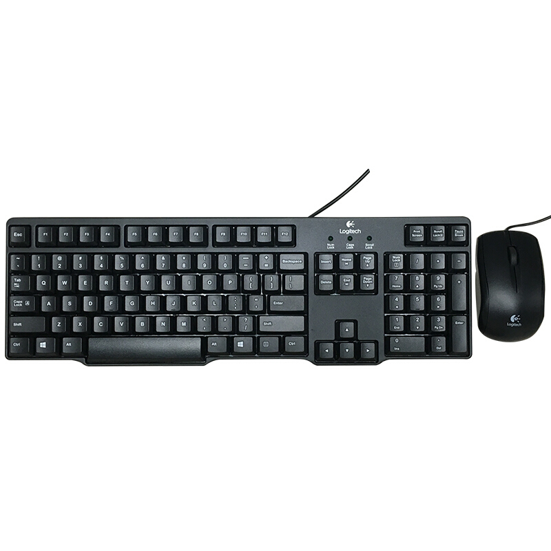(DT)罗技(Logitech) MK100 2代经典 鼠标键盘套装 (计价单位:套)