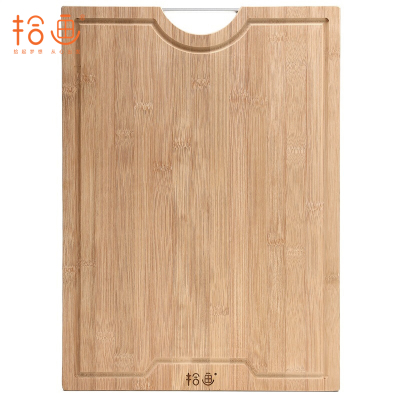 拾画 竹工艺砧板 3公分加厚剁骨板 菜板 案板SZ-6118 (40cm*30cm*3cm)