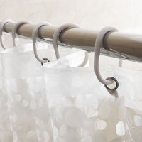 趣涉家居 卫生间浴帘浴室浴帘套装免打孔浴帘加厚浴帘浴室淋浴帘子挂帘隔断帘布活日用浴室用品浴帘居家用品