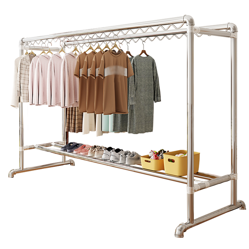 彭梵双杆落地晾衣架